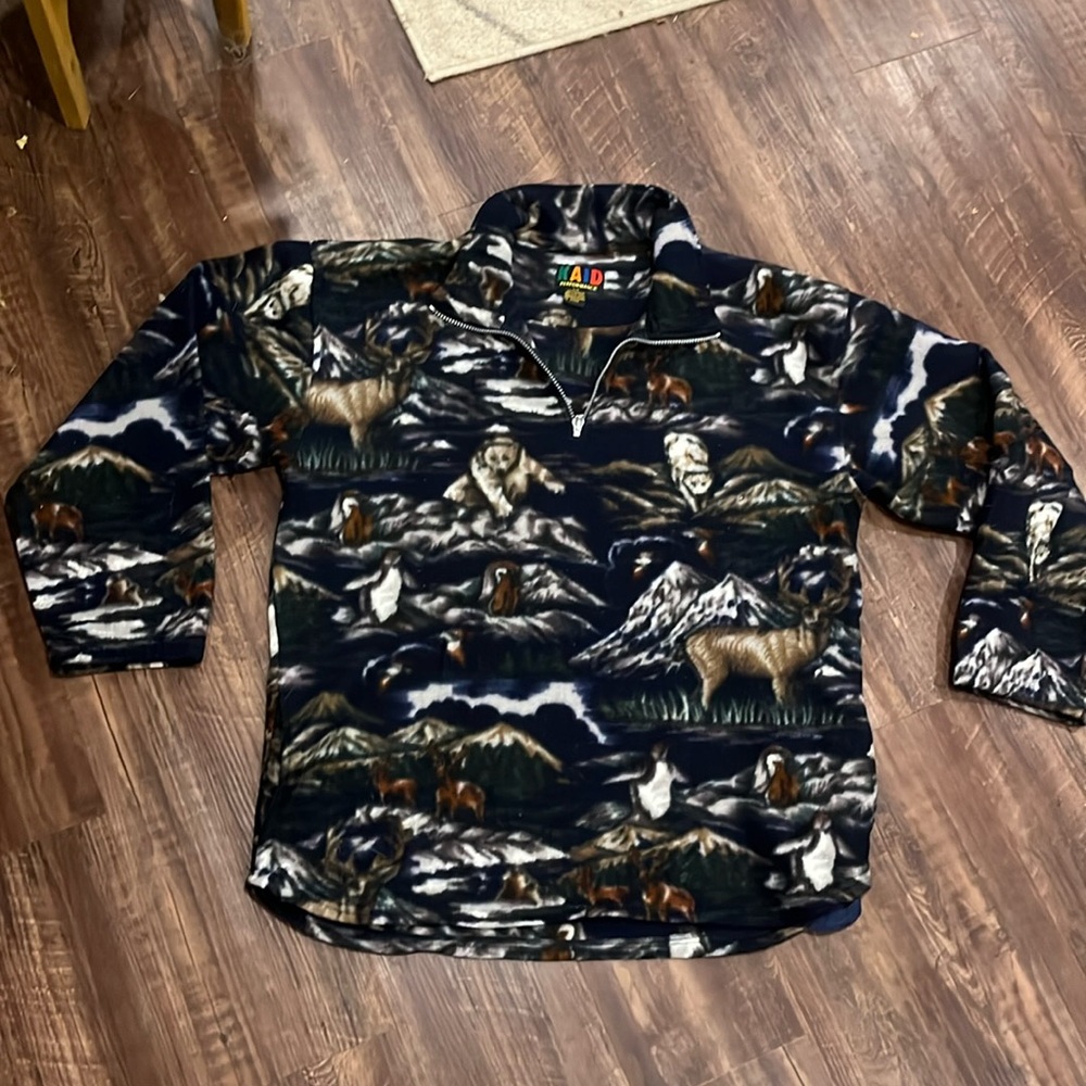 Kaid Performance Vintage 1/4 Zip Wilderness Sweater